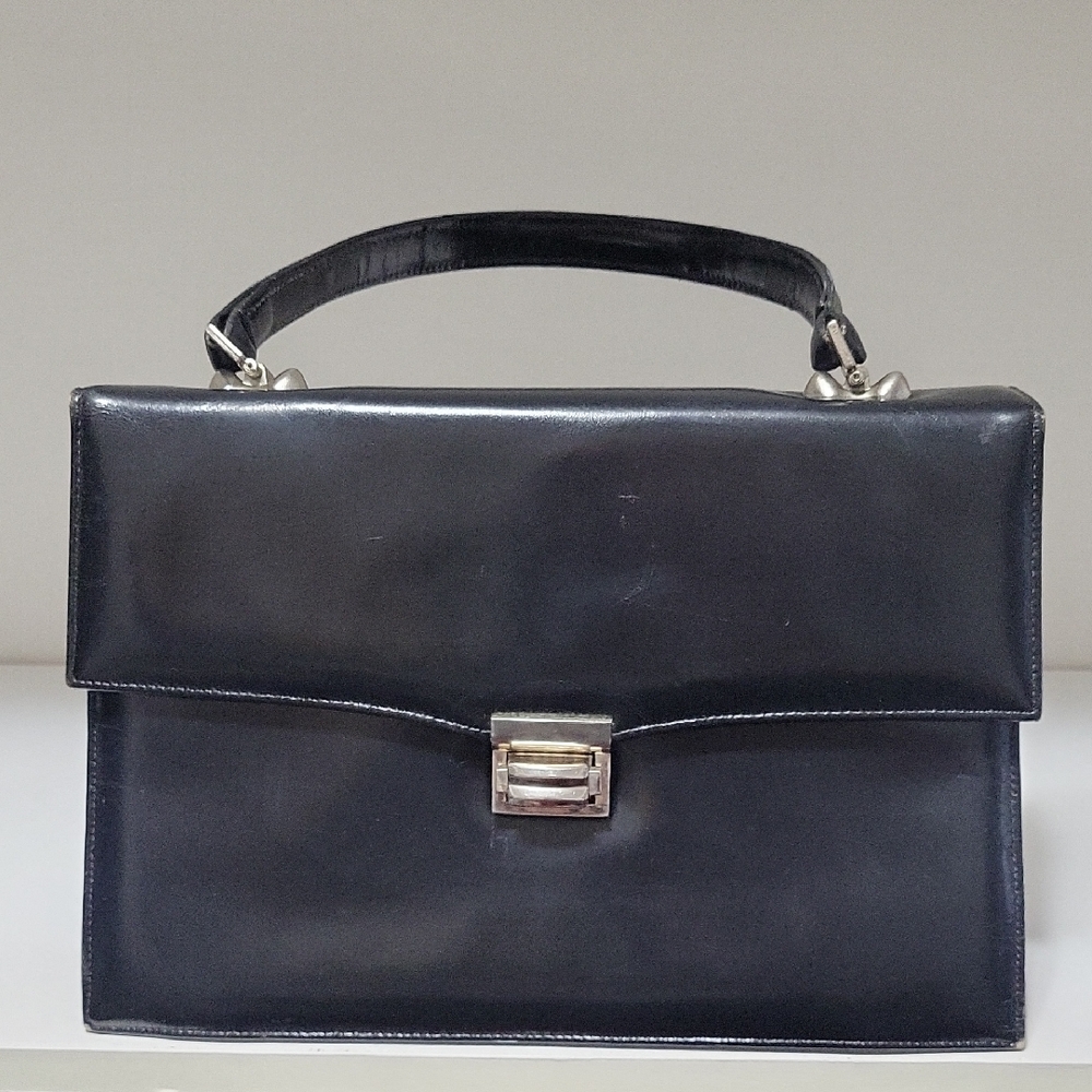 PARAGON Black 1950s Handbag